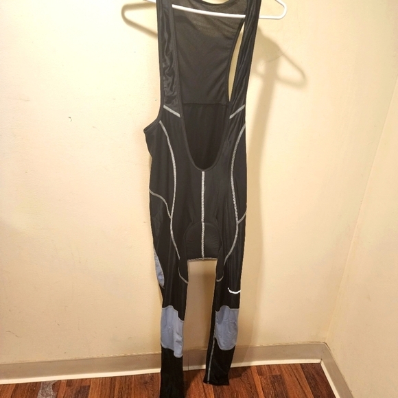 Nexwears Men's Black and gray Cicling Bib tight active Performance size Large - Picture 2 of 11